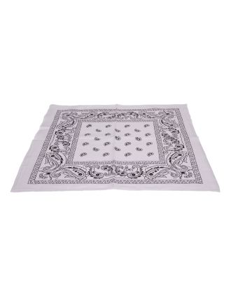Designs on White Bandana - BND-009