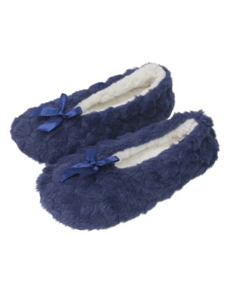 Blue Slippers