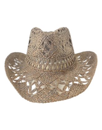 Natural Color Cowboy Straw Hats