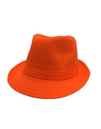 Neon Trilby Orange