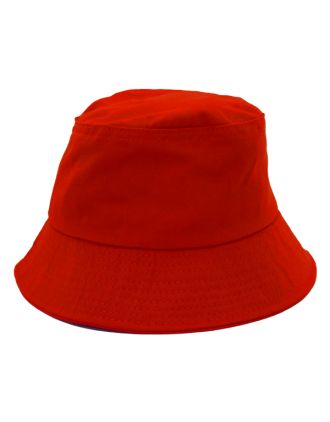 Plain Red Bucket Hats