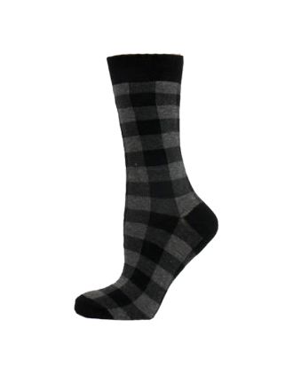 New Check Design Assorted Women Ankle Socks