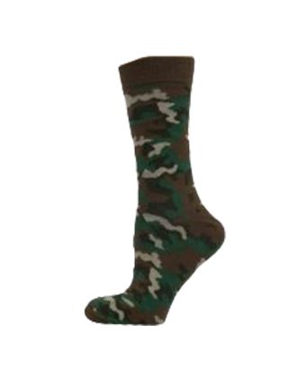 Ladies Ankle Assorted Camouflage  Socks