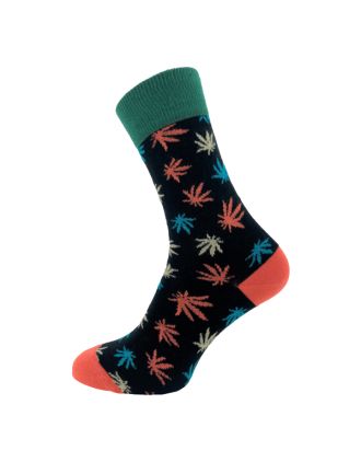 Leaf Design Ankle Socks SLA- 3076
