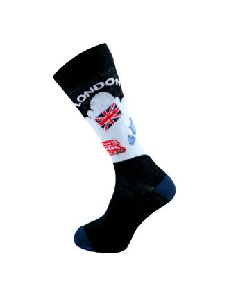 London Bus with Teapot Women Ankle Socks