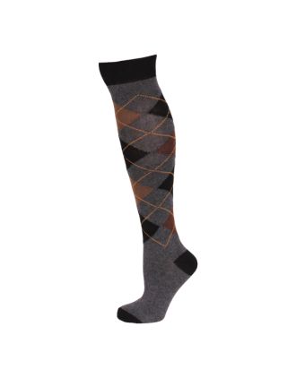 Argyle Four Colour Design KH Socks
