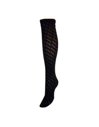 Diamond Design Knee High Socks