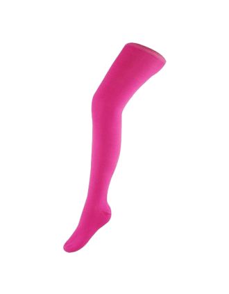 Over The Knee Neon Pink Plain