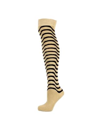 Women's Wave Patterned Assorted Over The Knee Socks