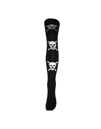 Big Skull Design Over The Knee Socks