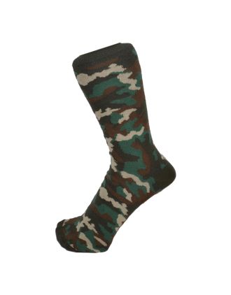 Men's Camouflage Dark Assorted Ankle Socks