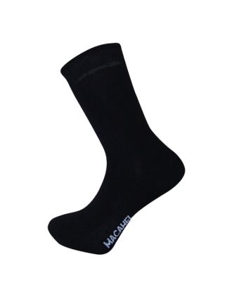 Men's Plain Black Ankle Socks