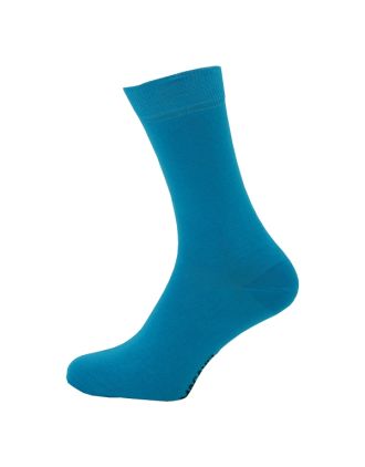 Plain Turquoise Ladies Ankle Socks