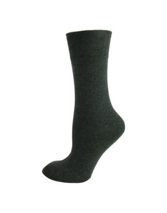 Men's Plain Grey Ankle Sock