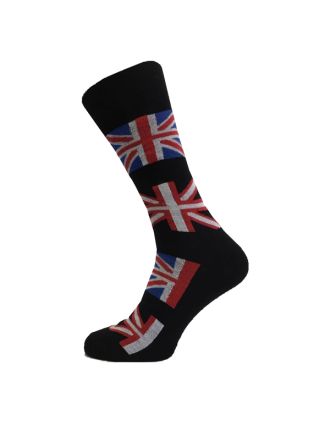 Mens Double Union Jack AnkleFlag Socks