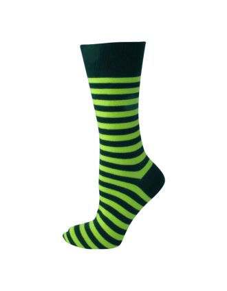 Men's 4 Colours Assorted Thin Stripe Socks