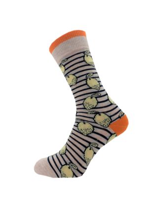 Nice Lemon Design Men Ankle Socks SMA-3078	