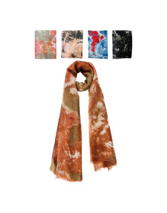Tie Dye Design Scarf