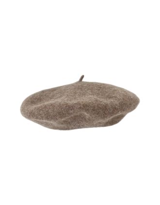  Wool French Beret - Beige