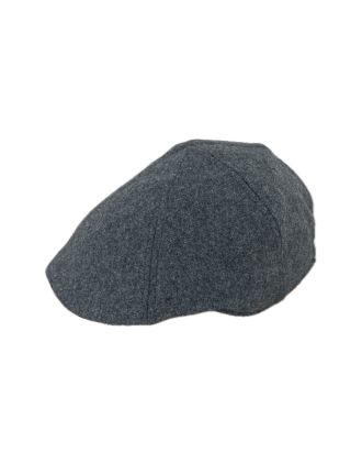 Grey/Fume Six Panel Flat Cap