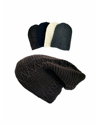 4 Colours Unique Slouchy Design Beanies