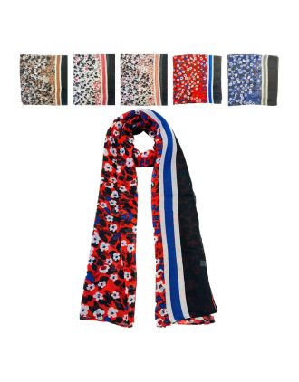 Flowers Design Scarf