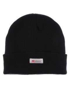 Black Thinsulate Knitted Ski Hat