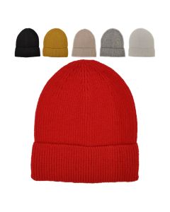 New Assorted Plain Colour Beanies