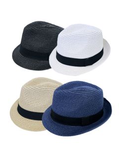 New Colour Assorted Summer Trilby Hats