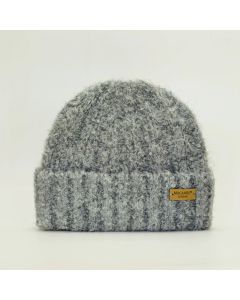 Macahel Bouclé Light Grey Knitted Beanie