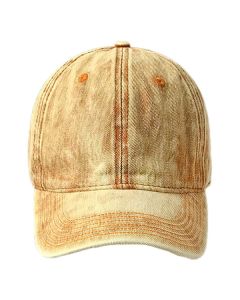 Denim Washed Inca Gold Baseball Cap