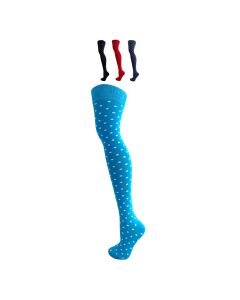 Assorted Polka Dots Design Over The Knee Socks