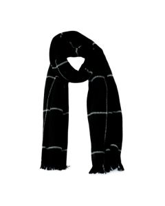 Black Design Soft Oversized Scarves
