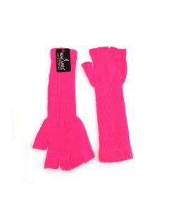 Long Neon Assorted Fingerless Gloves - GLV-1289