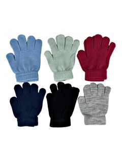 Assorted Plain Colours Kids Gloves GL-105