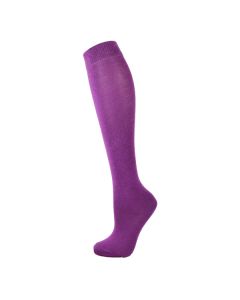 Plain Purple Kids Over the Knee Socks