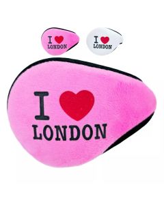 Macahel Novelty Souvenir I Love London Ear Warmers Unisex