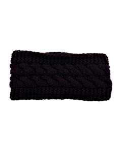 Wine Kable Knitted Warmer Headband HB-007-8