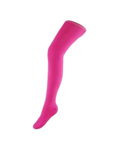 Over The Knee Neon Pink Plain