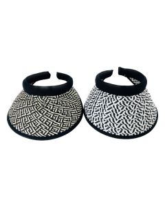 Unisex Assorted Color Visor Hats