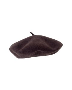 Brown Wool French Beret