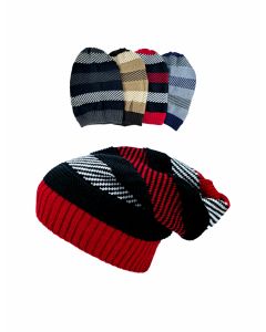 Assorted Colourful Beanie Slouchy Design