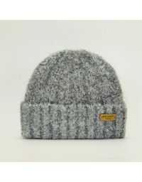 Macahel Bouclé Light Grey Knitted Beanie