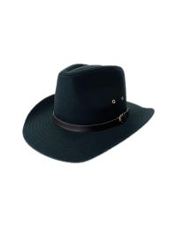 Black Wide Brim Cowboy Hats